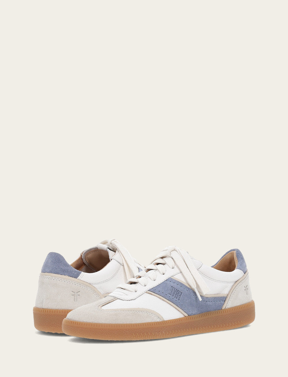 Women's Ivory Azul Milly Low Lace Sneakers - Ivory Azul