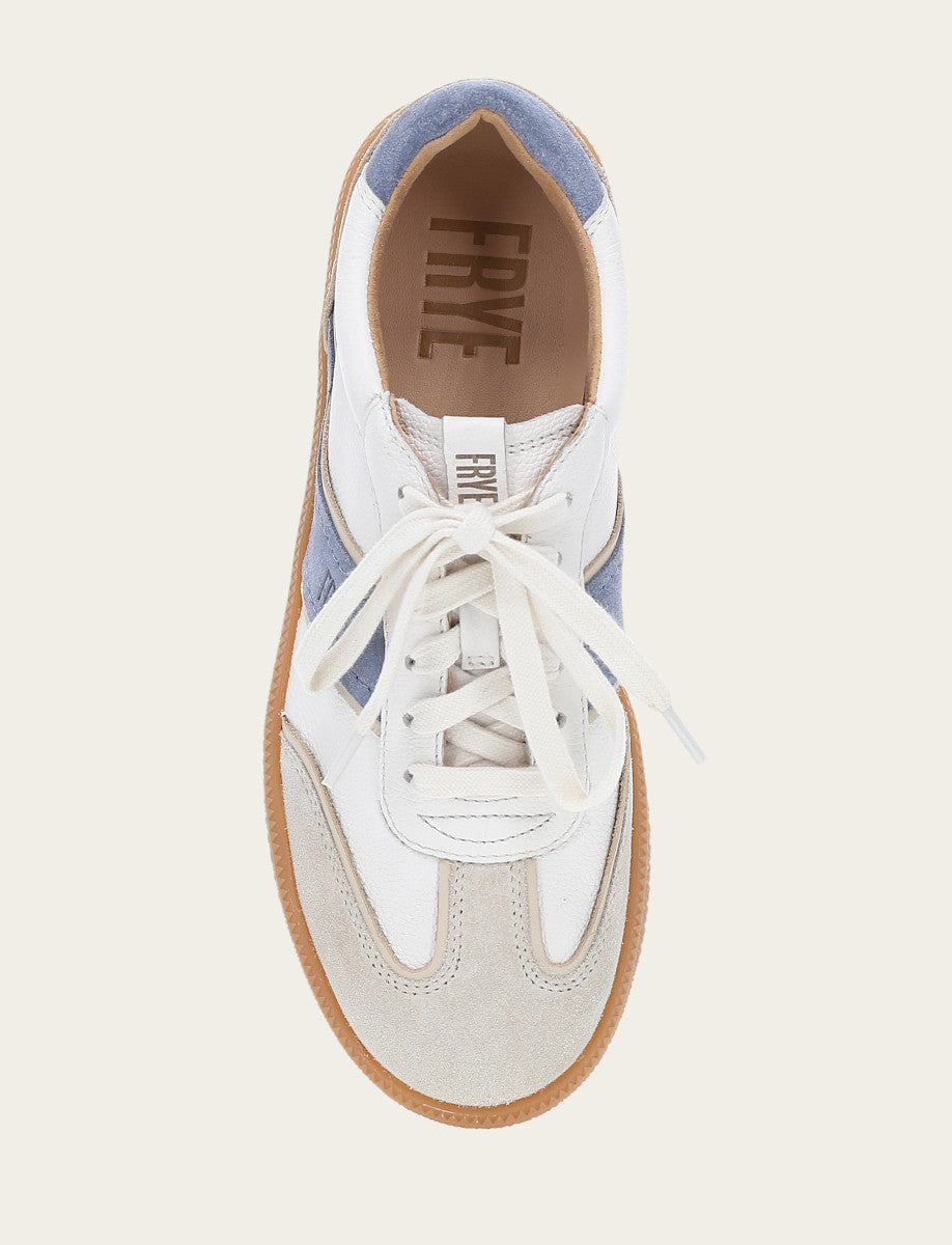 Women's Ivory Azul Milly Low Lace Sneakers - Ivory Azul