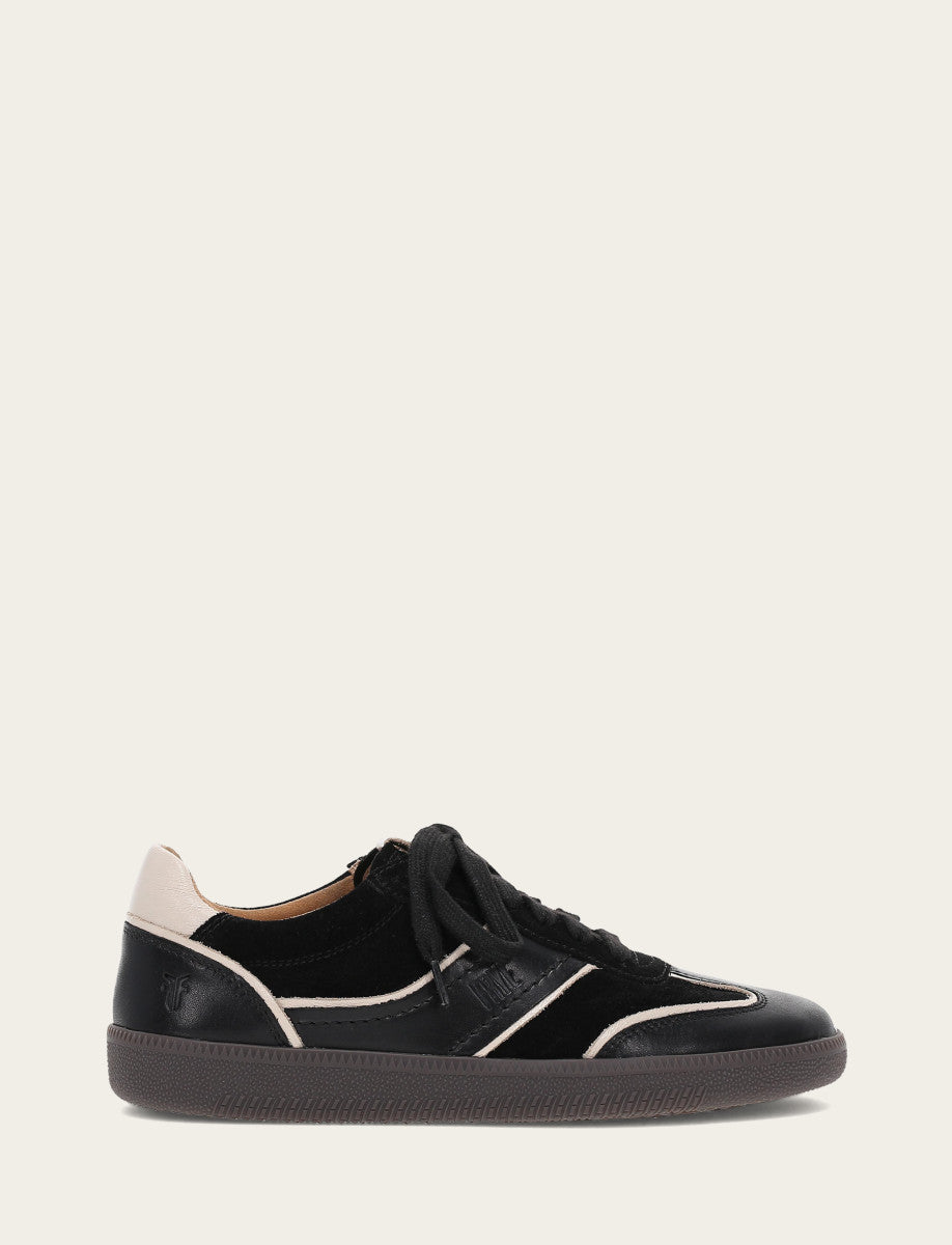 Women's Black Milly Low Lace Sneakers - Black