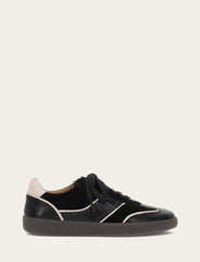 Women's Black Milly Low Lace Sneakers - Black