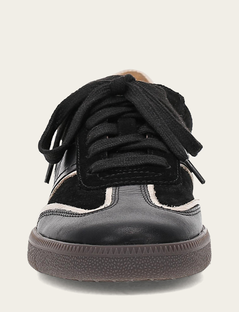 Women's Black Milly Low Lace Sneakers - Black