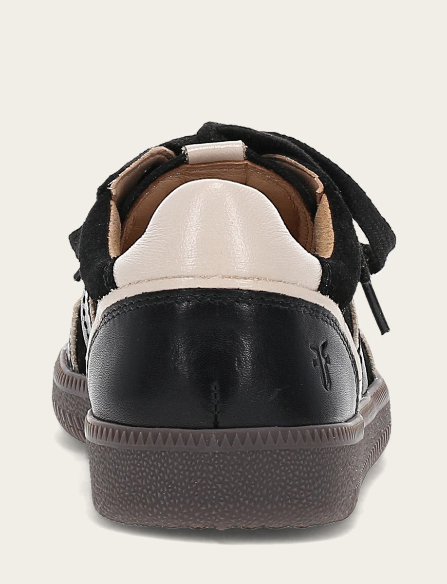 Women's Black Milly Low Lace Sneakers - Black