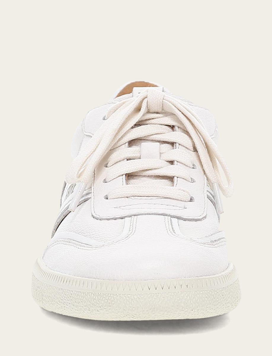 Women's White Milly Low Lace Sneakers - White