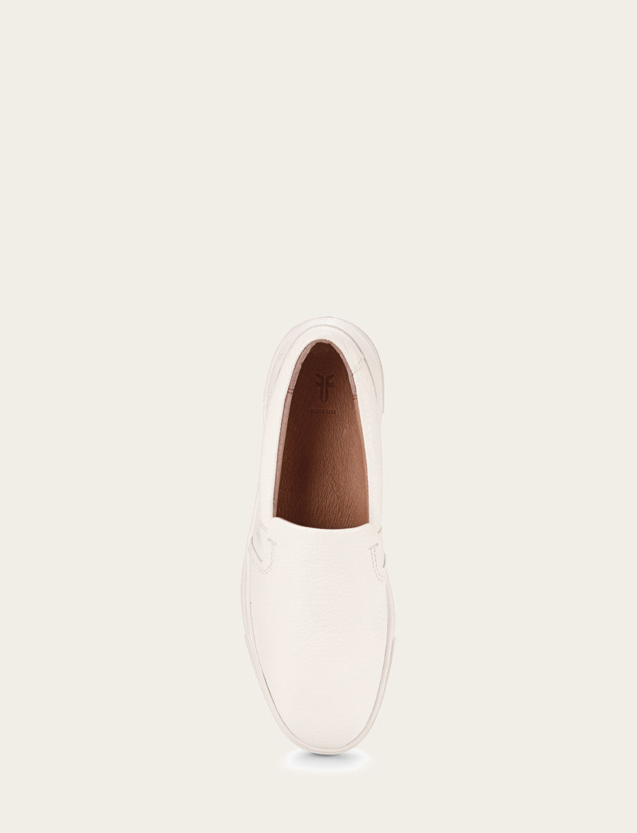 Women's White Ivy Slip On Sneakers - White