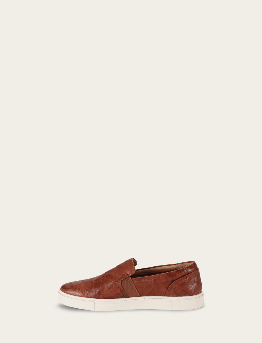 Women's Cognac Ivy Slip On Sneakers - Cognac