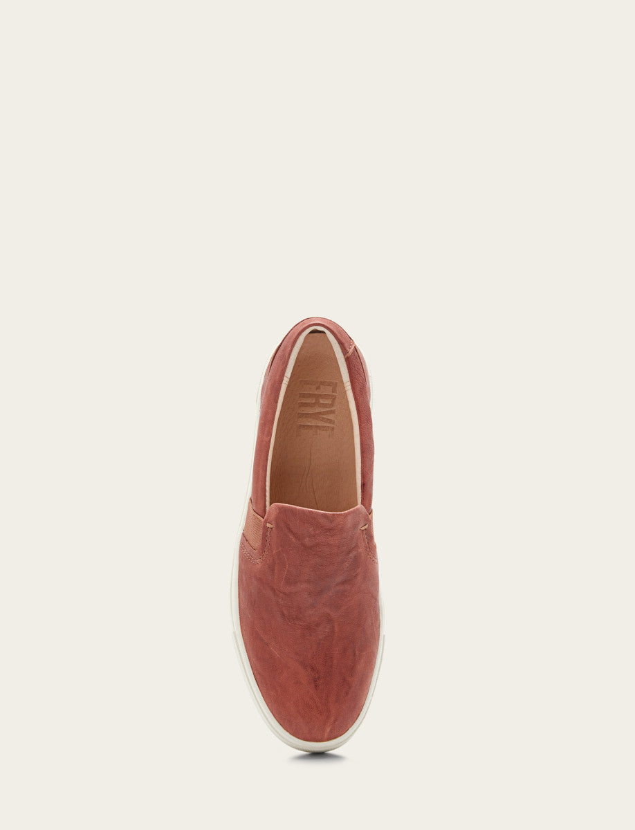 Women's Cognac Ivy Slip On Sneakers - Cognac