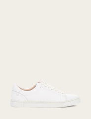 Women's White Ivy Low Lace Sneakers - White