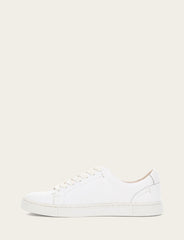 Women's White Ivy Low Lace Sneakers - White