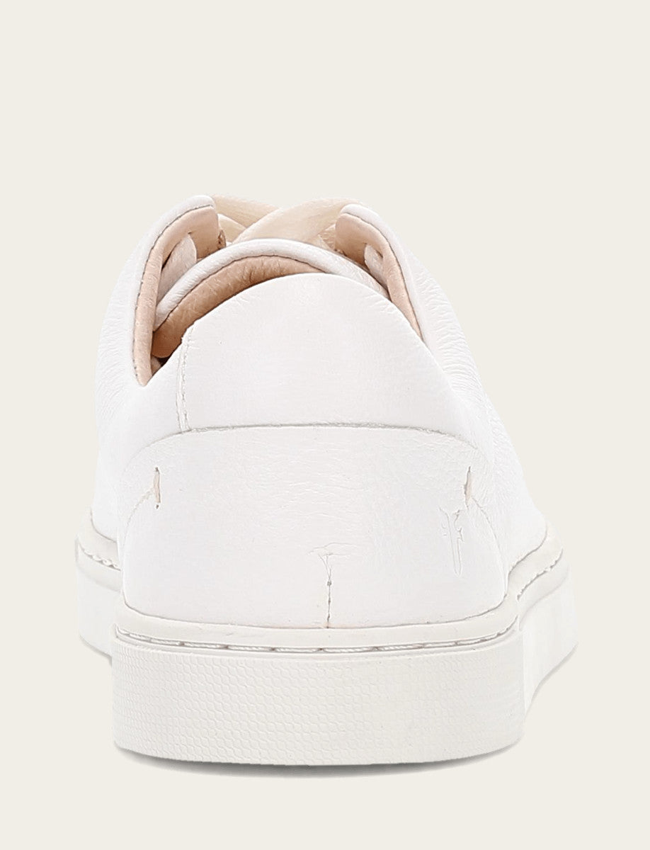 Women's White Ivy Low Lace Sneakers - White