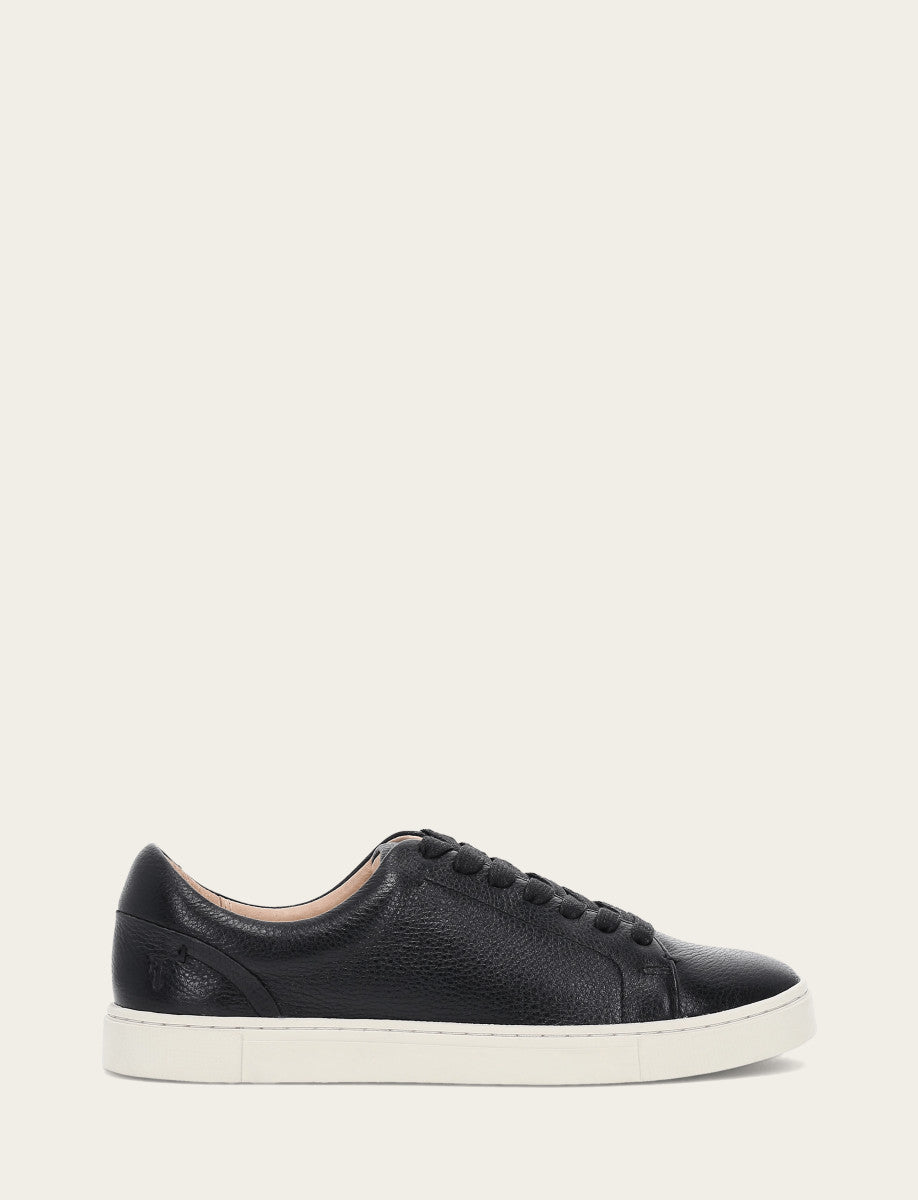 Women's Black Ivy Low Lace Sneakers - Black