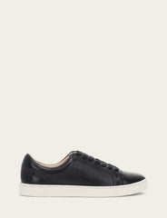 Women's Black Ivy Low Lace Sneakers - Black