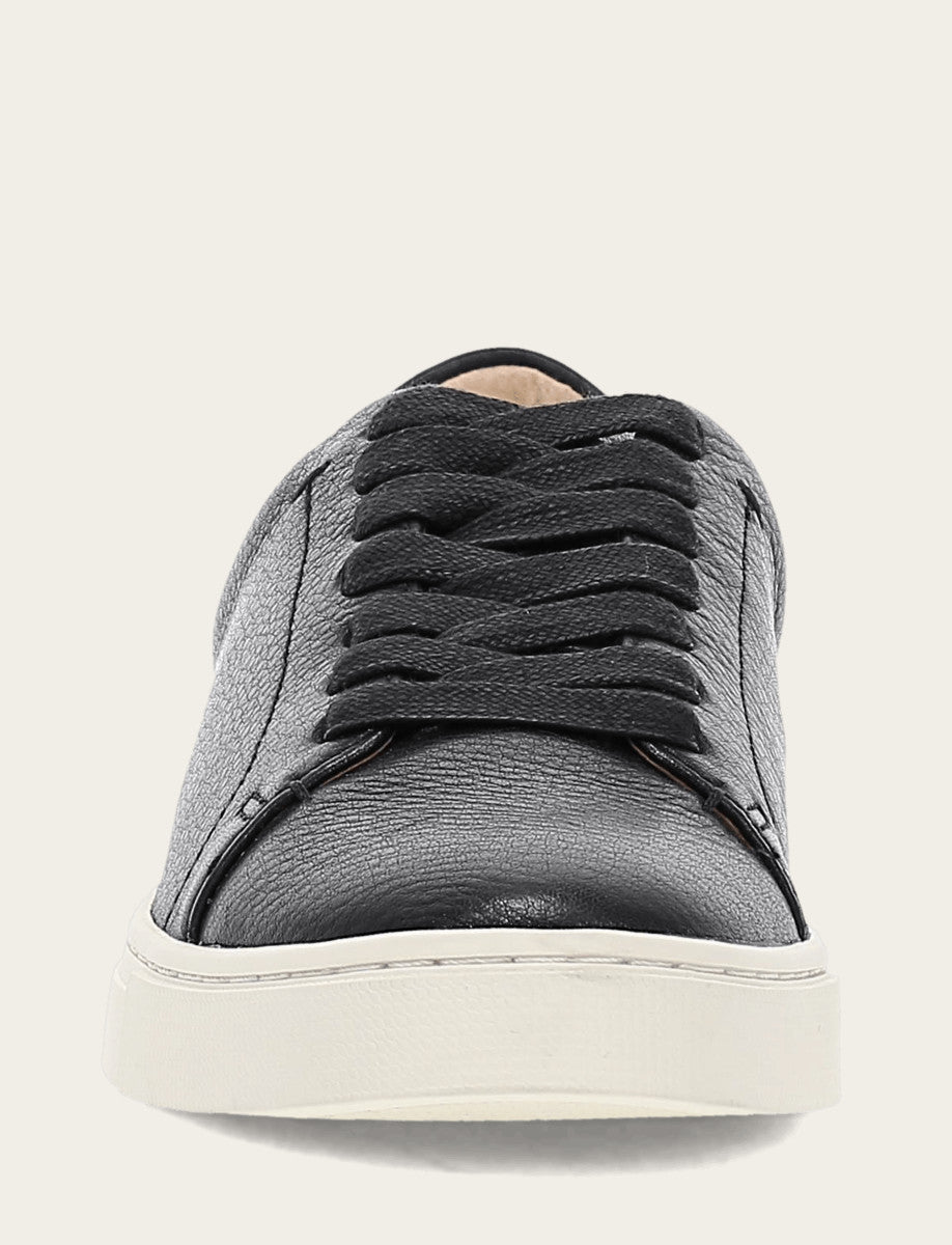 Women's Black Ivy Low Lace Sneakers - Black
