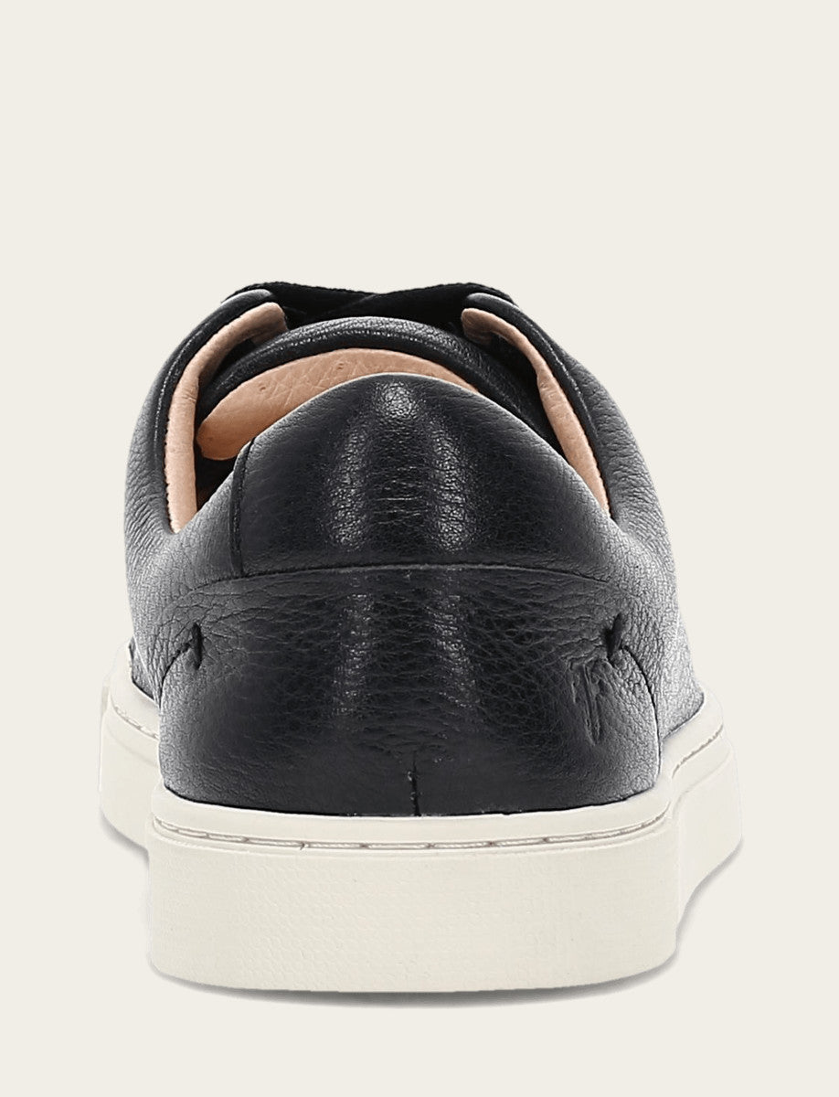 Women's Black Ivy Low Lace Sneakers - Black