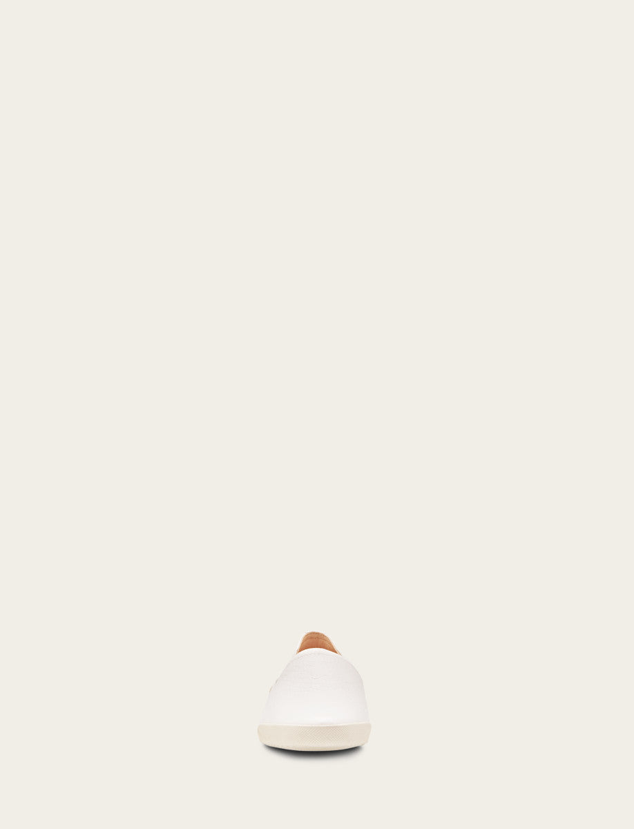 Women's White Melanie Slip On Sneakers - White
