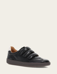 Women's Black Milly 3 Strap Sneakers - Black