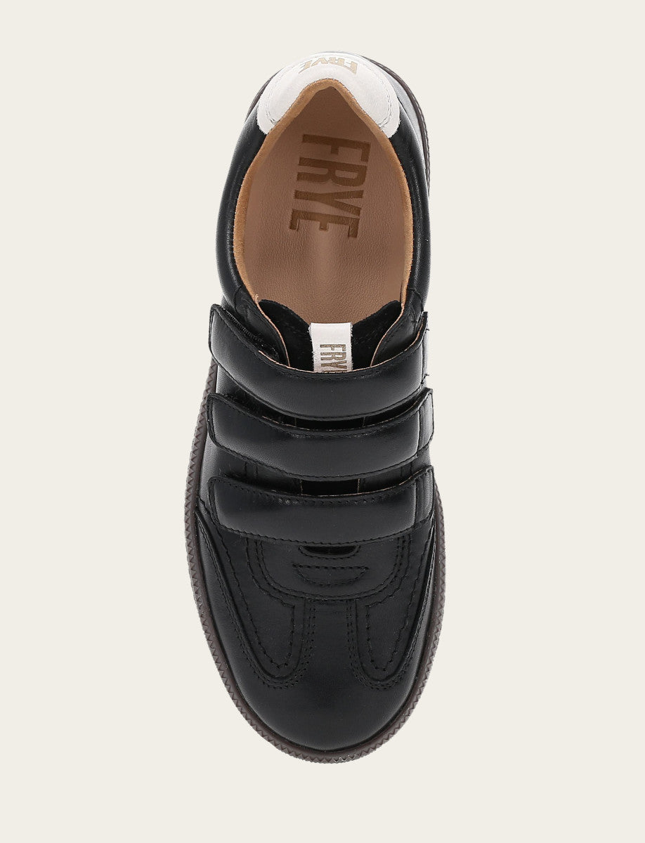 Women's Black Milly 3 Strap Sneakers - Black