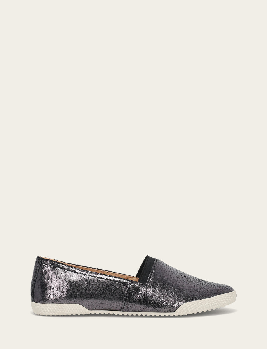 Women's Pewter Mirror Melanie Slip On Sneakers - Pewter Mirror