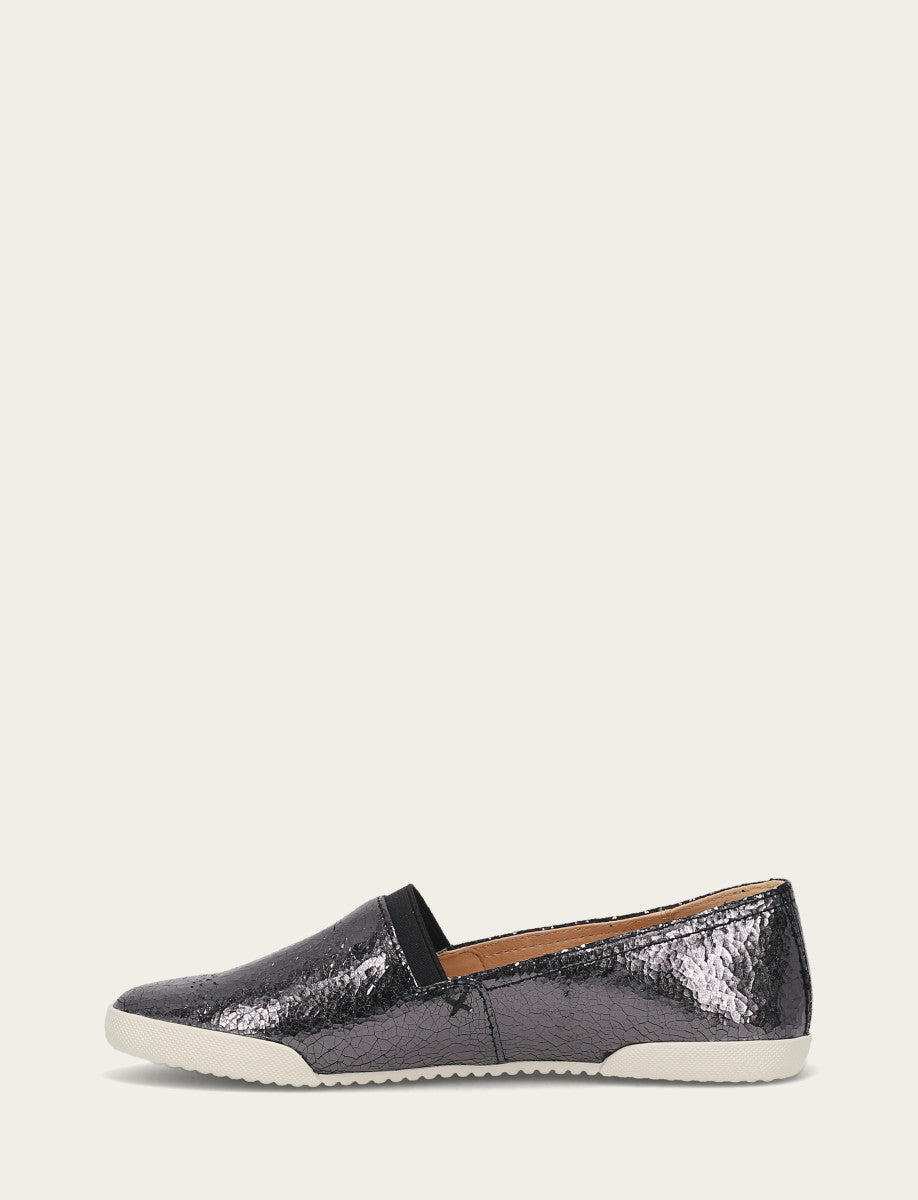 Women's Pewter Mirror Melanie Slip On Sneakers - Pewter Mirror