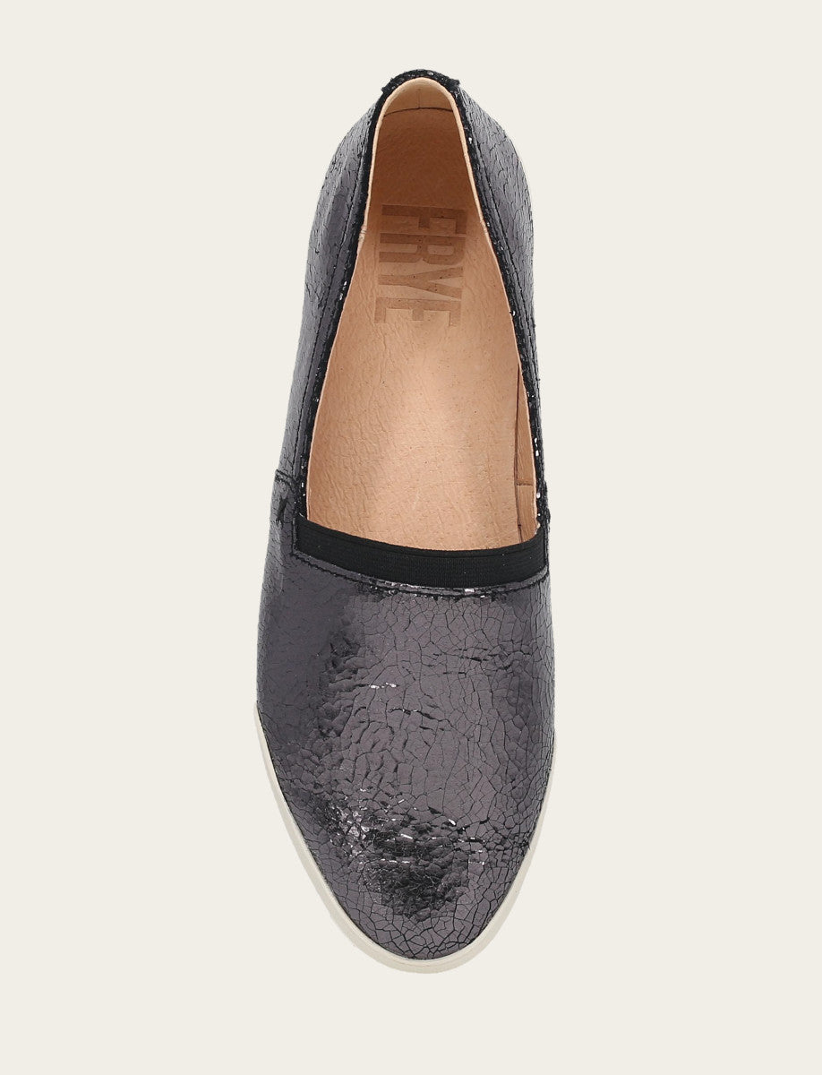 Women's Pewter Mirror Melanie Slip On Sneakers - Pewter Mirror
