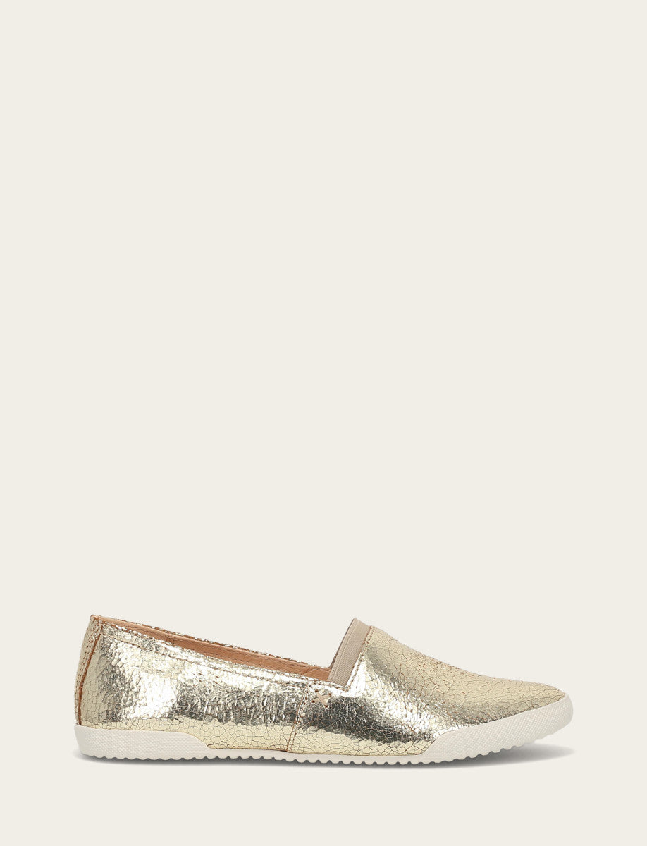 Women's Gold Mirror Melanie Slip On Sneakers - Gold Mirror