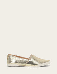 Women's Gold Mirror Melanie Slip On Sneakers - Gold Mirror
