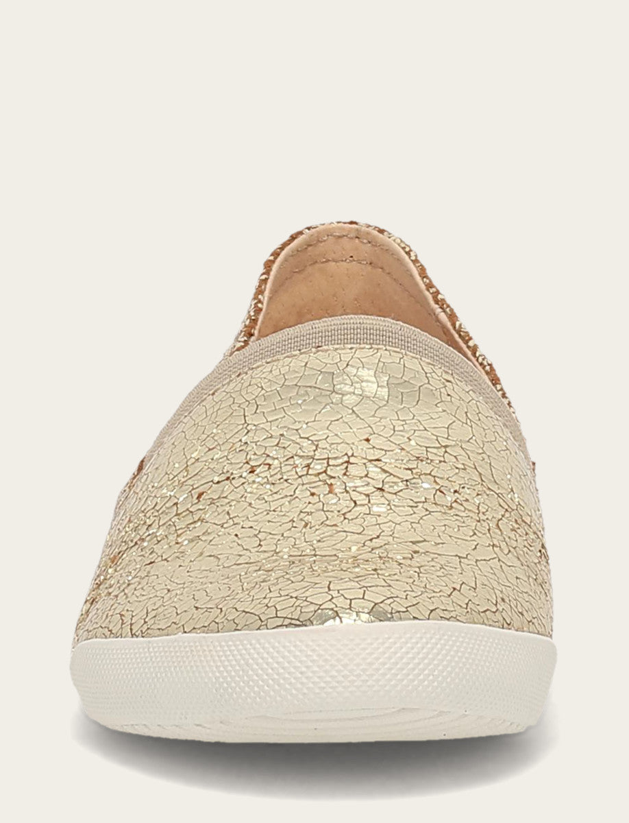 Women's Gold Mirror Melanie Slip On Sneakers - Gold Mirror
