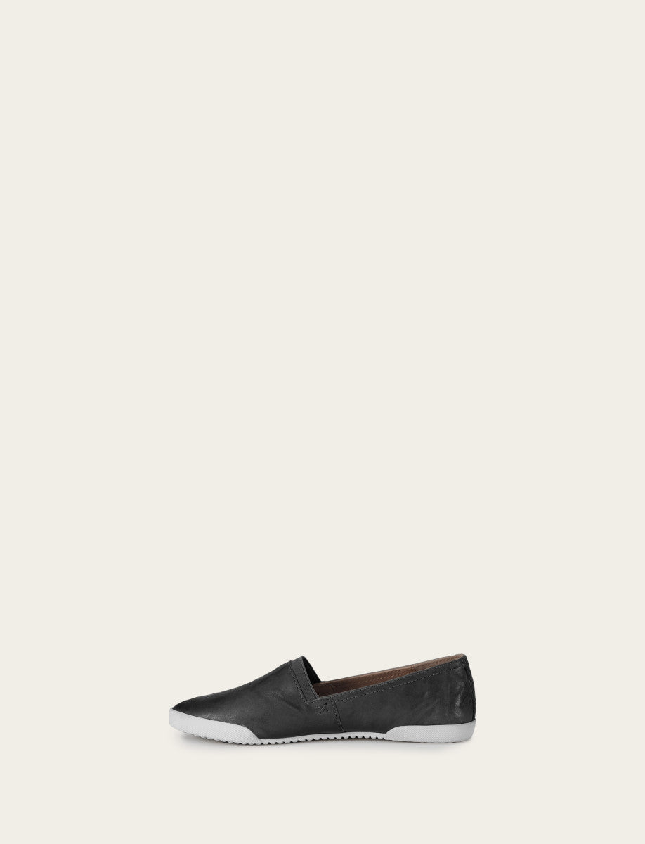 Women's Black Melanie Slip On Sneakers - Black