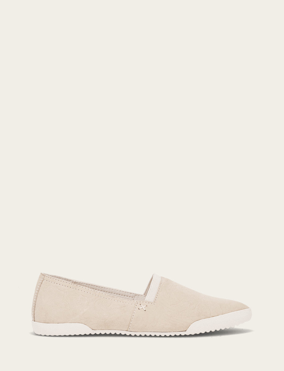 Women's Ivory Melanie Slip On Sneakers - Ivory