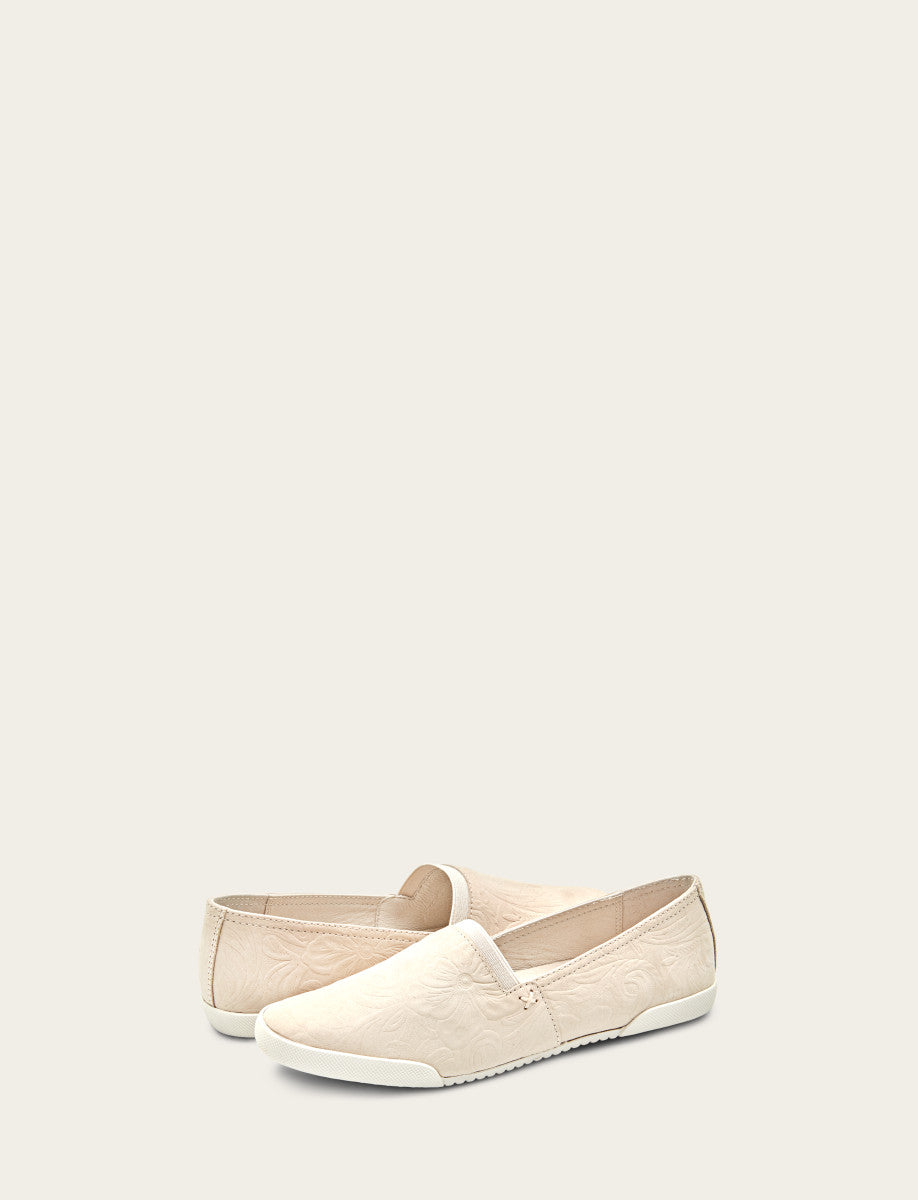 Women's Ivory Melanie Slip On Sneakers - Ivory