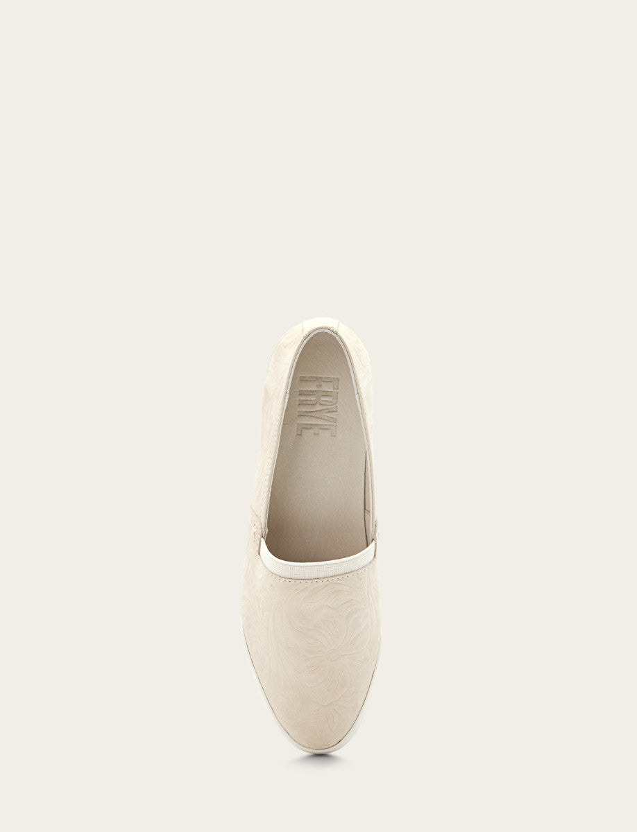 Women's Ivory Melanie Slip On Sneakers - Ivory