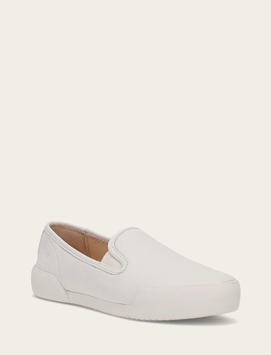 Women's White Mia Slip On Sneakers - White