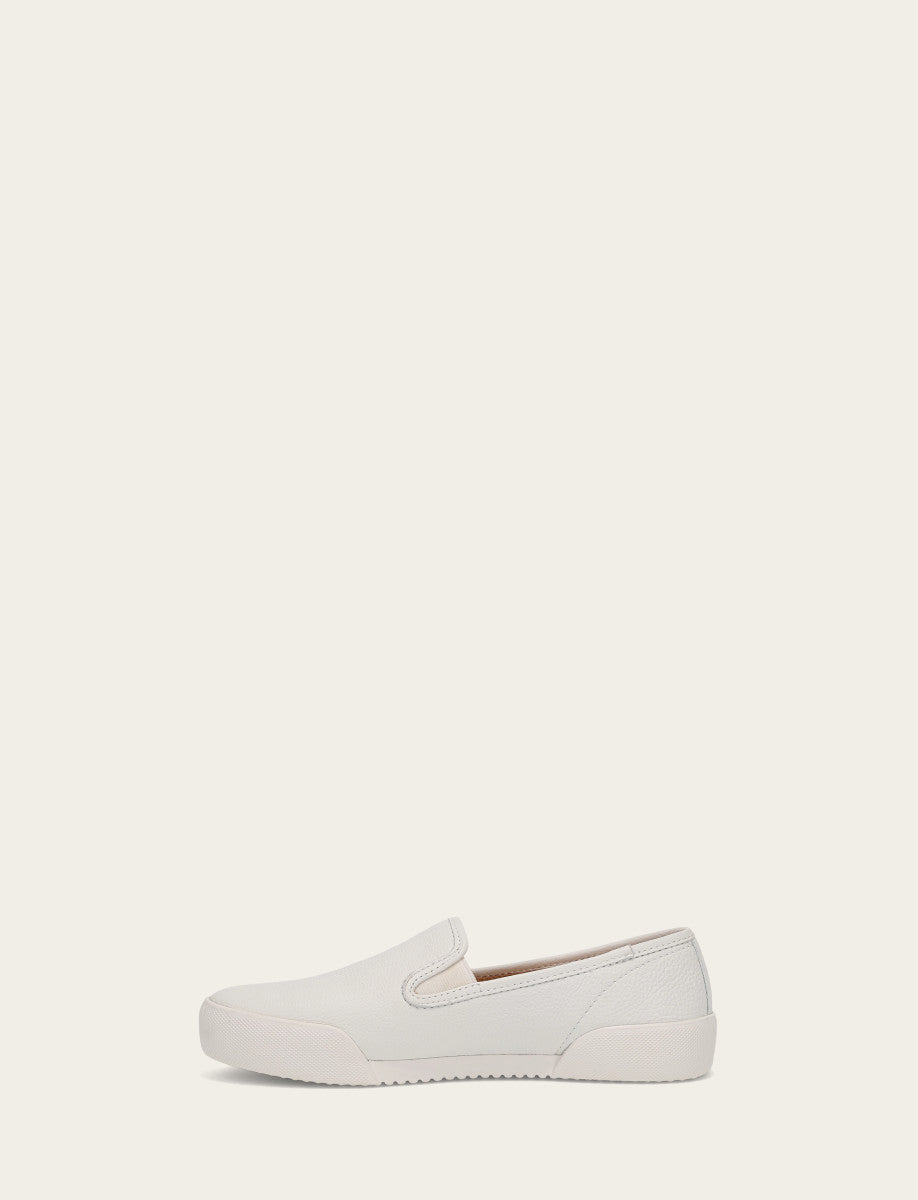 Women's White Mia Slip On Sneakers - White