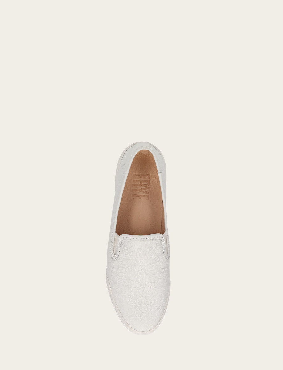 Women's White Mia Slip On Sneakers - White