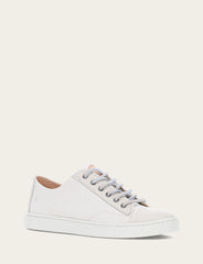 Women's Ivory Ivy Canvas Low Lace Sneakers - Ivory