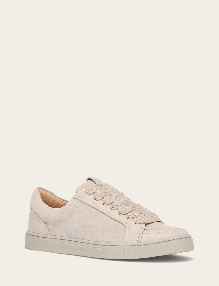 Women's Ivory Ivy Court Low Lace Sneakers - Ivory