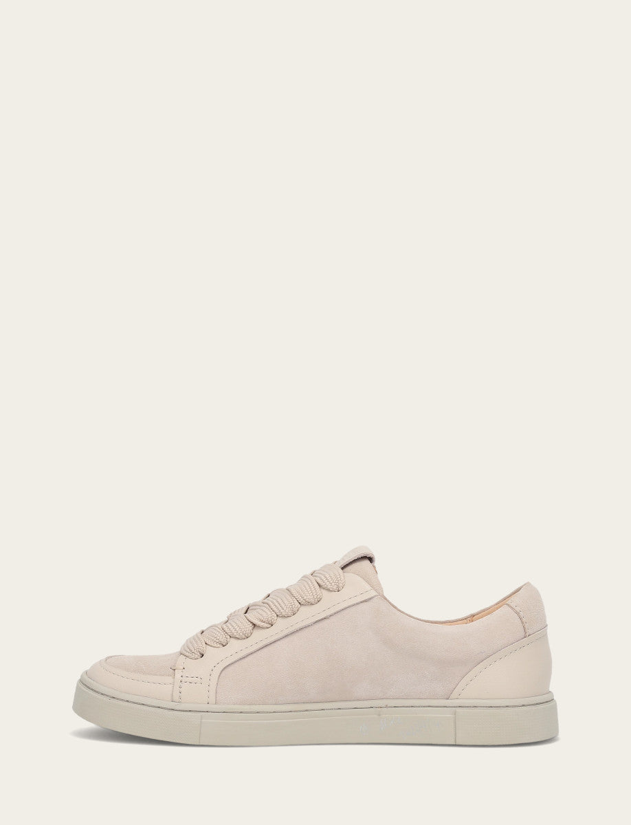Women's Ivory Ivy Court Low Lace Sneakers - Ivory