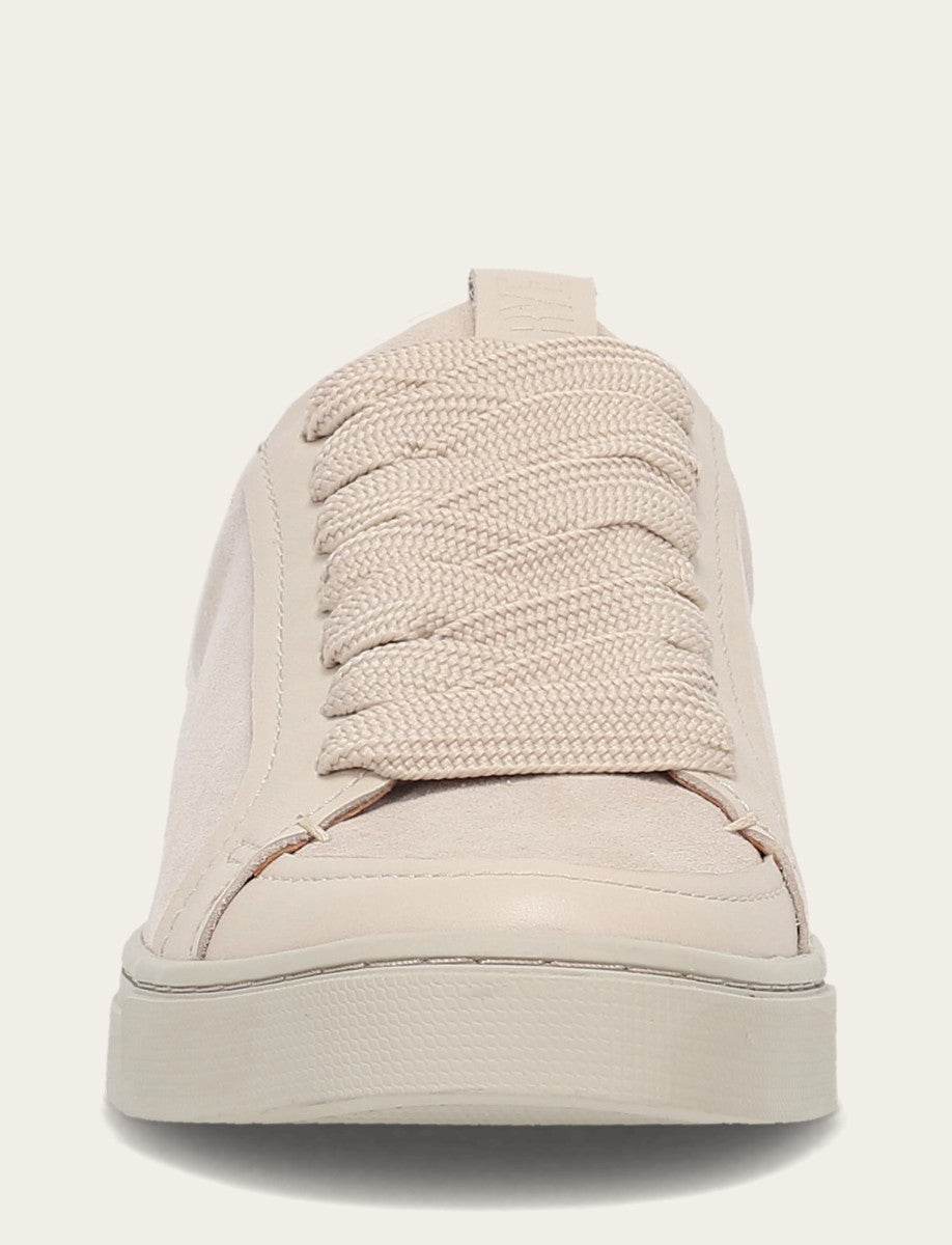 Women's Ivory Ivy Court Low Lace Sneakers - Ivory