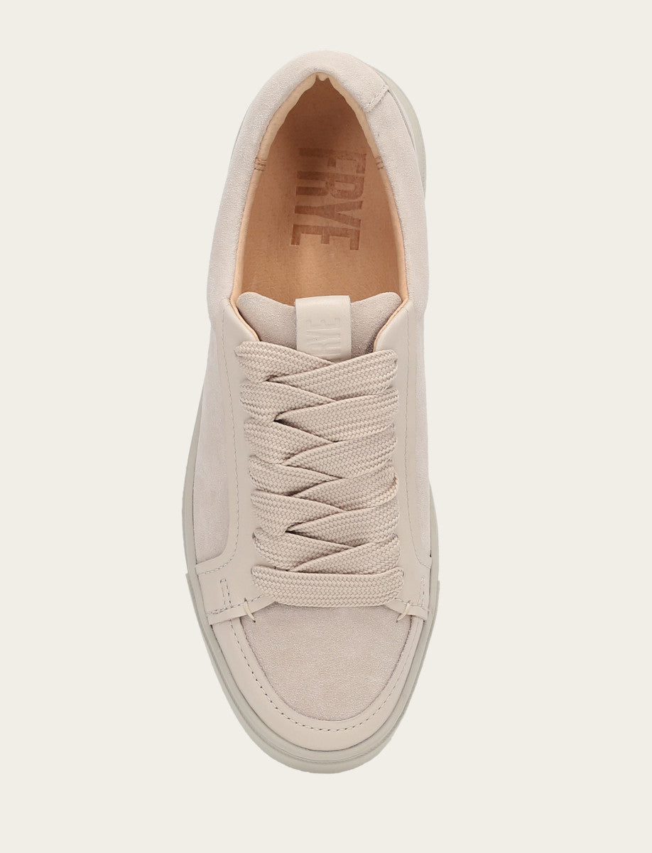 Women's Ivory Ivy Court Low Lace Sneakers - Ivory