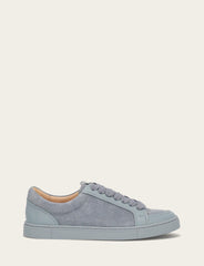 Women's Steel Blue Ivy Court Low Lace Sneakers - Steel Blue