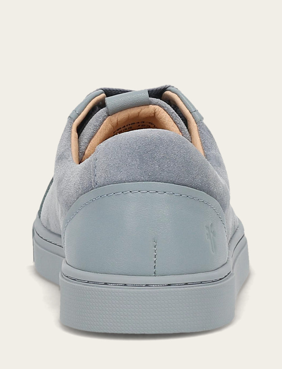 Women's Steel Blue Ivy Court Low Lace Sneakers - Steel Blue