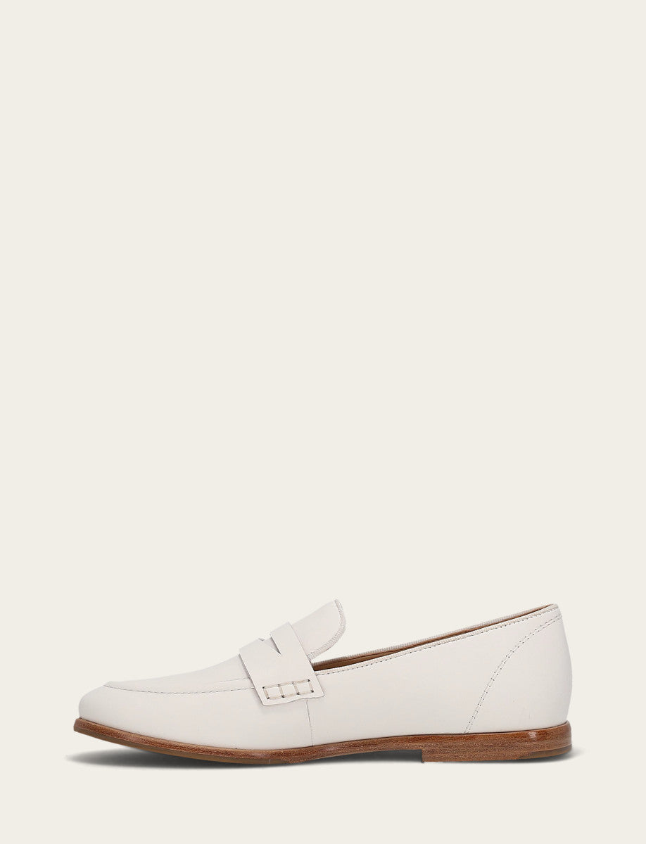 Faith Loafer - White