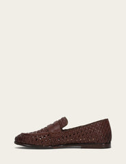 Faith Woven Loafer - Dark Brown