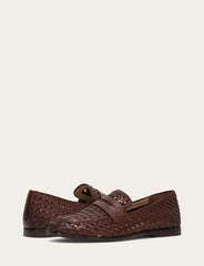 Faith Woven Loafer - Dark Brown