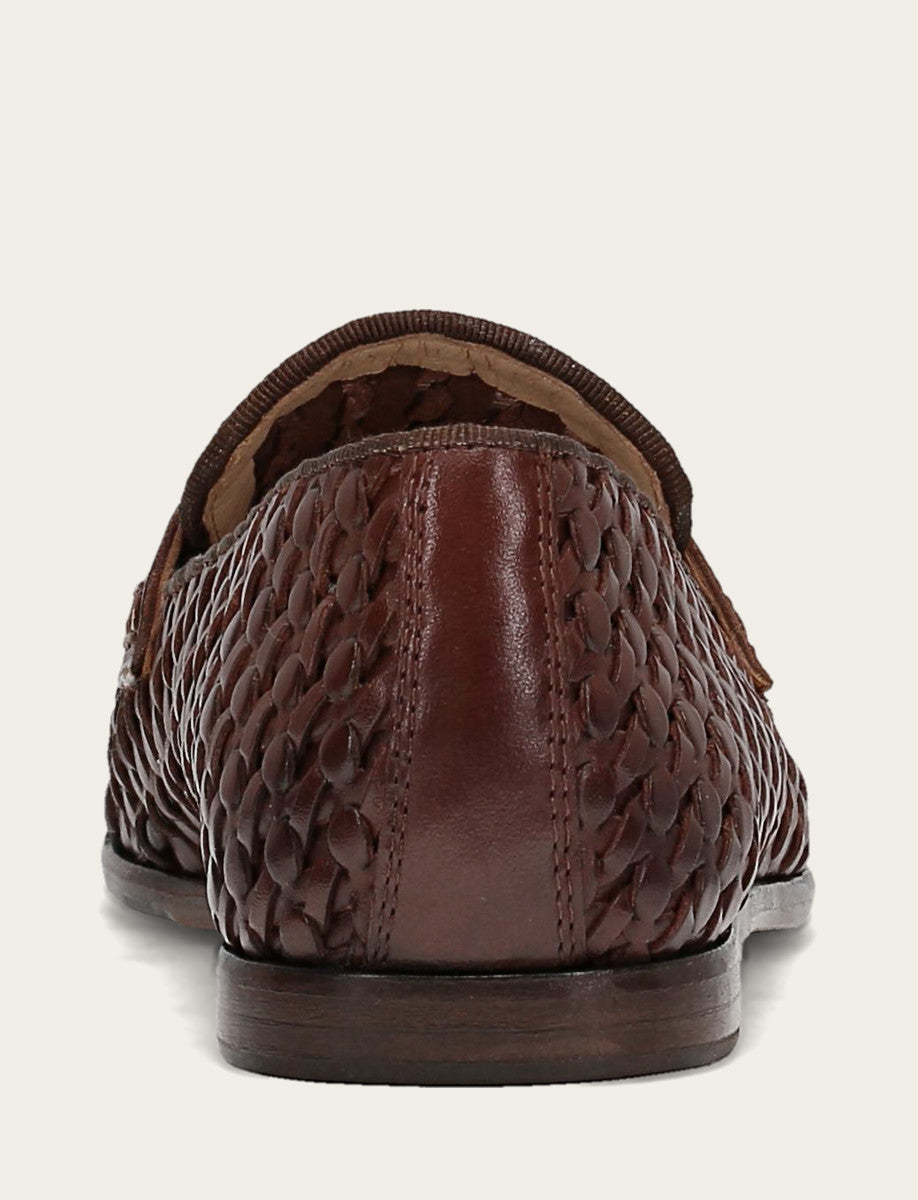 Faith Woven Loafer - Dark Brown