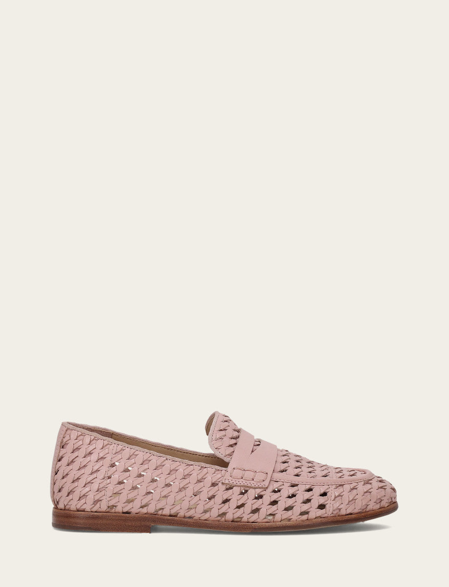 Faith Woven Loafer - Cameo Rose