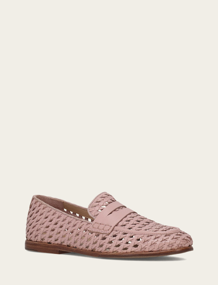 Faith Woven Loafer - Cameo Rose