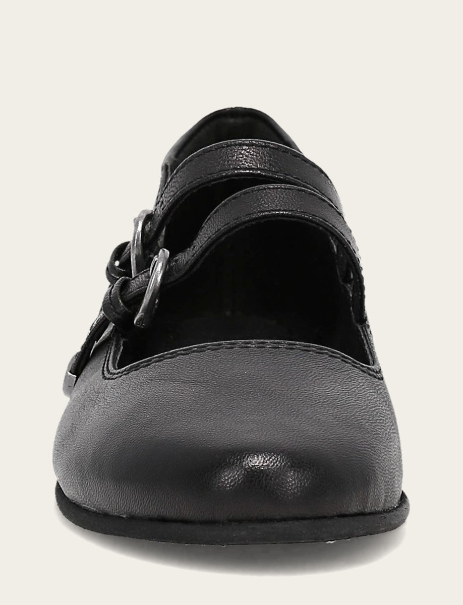 Women's Black Carson Multi Mary Jane Flats - Black