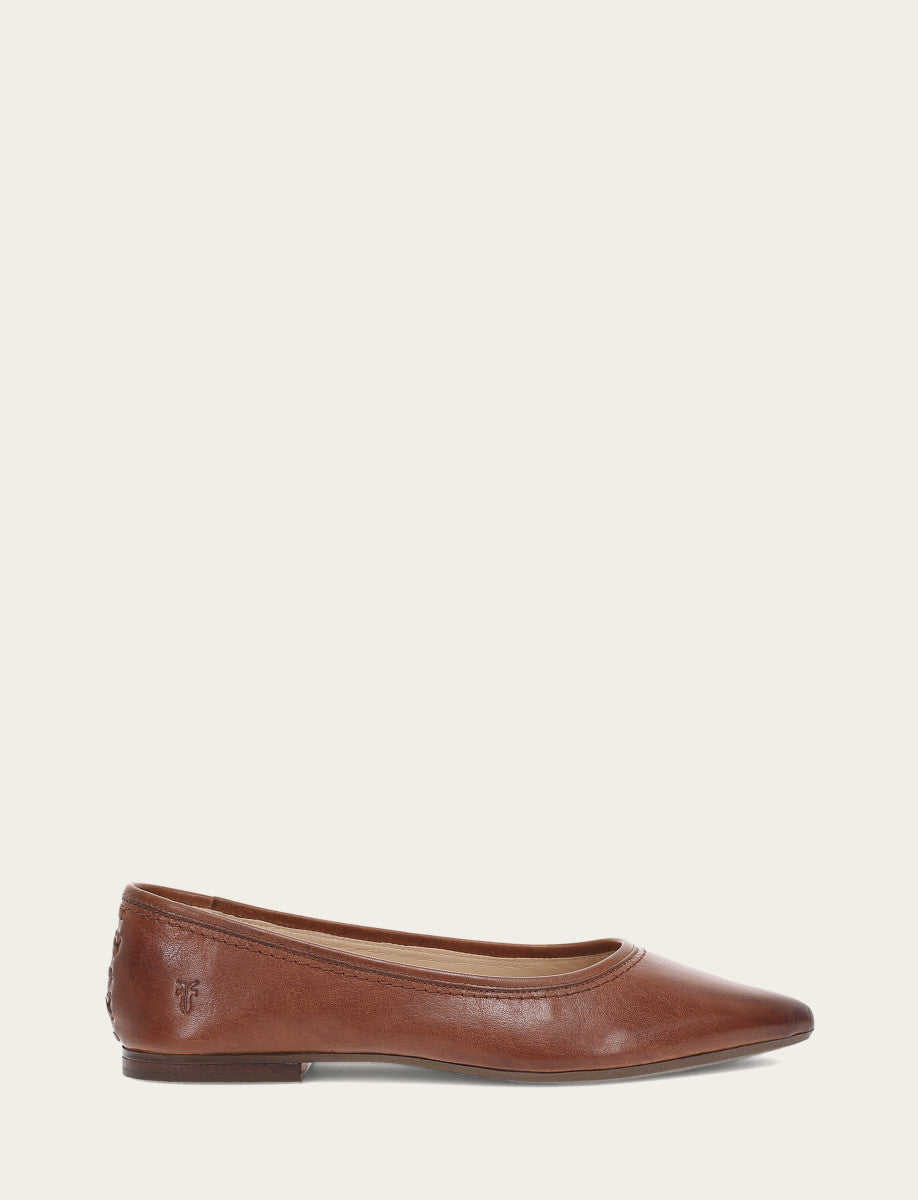 Women's Cinnamon Heather Ballet Flats - Cinnamon