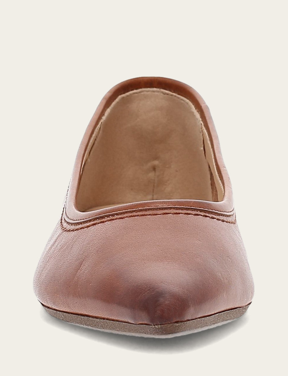 Women's Cinnamon Heather Ballet Flats - Cinnamon