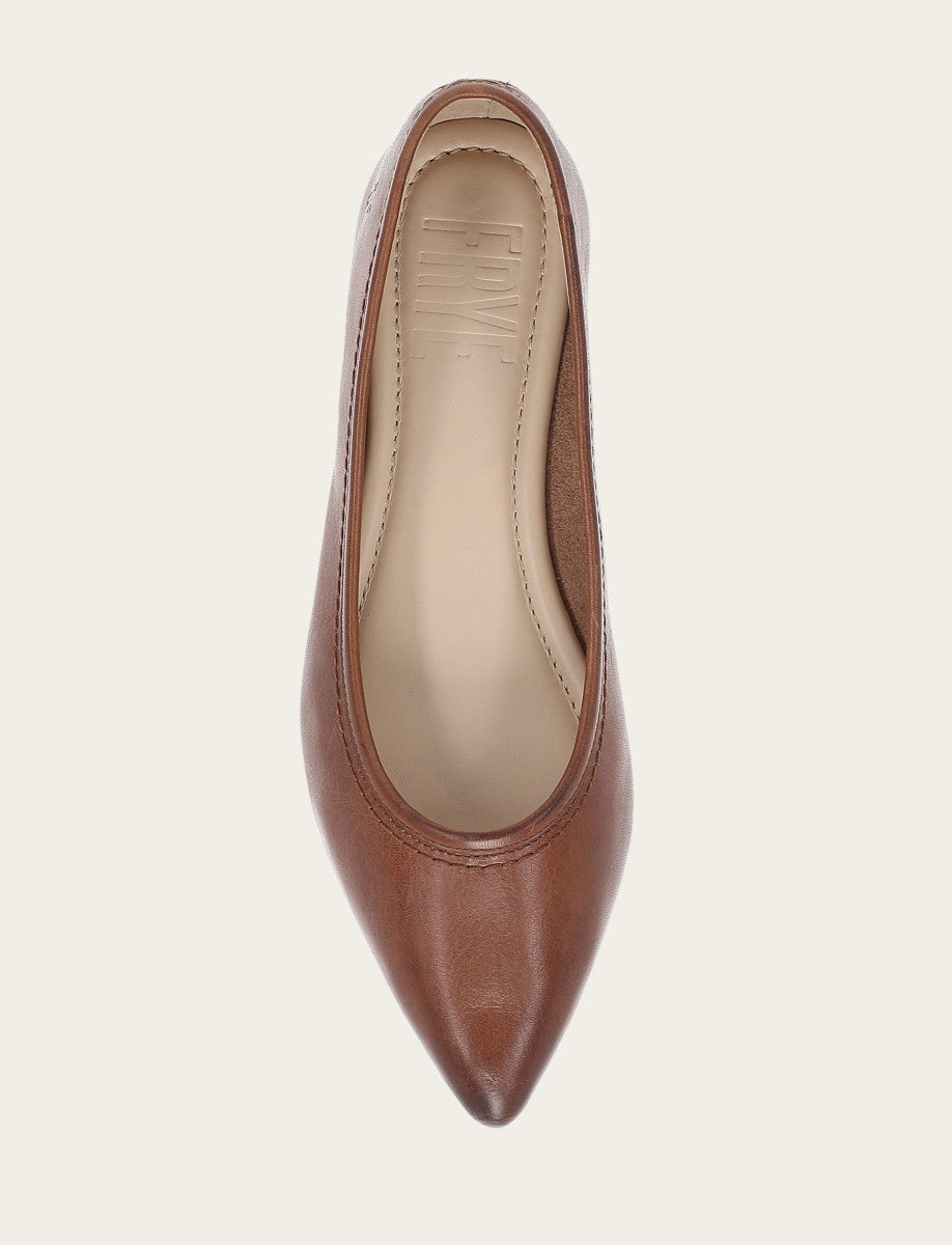 Women's Cinnamon Heather Ballet Flats - Cinnamon
